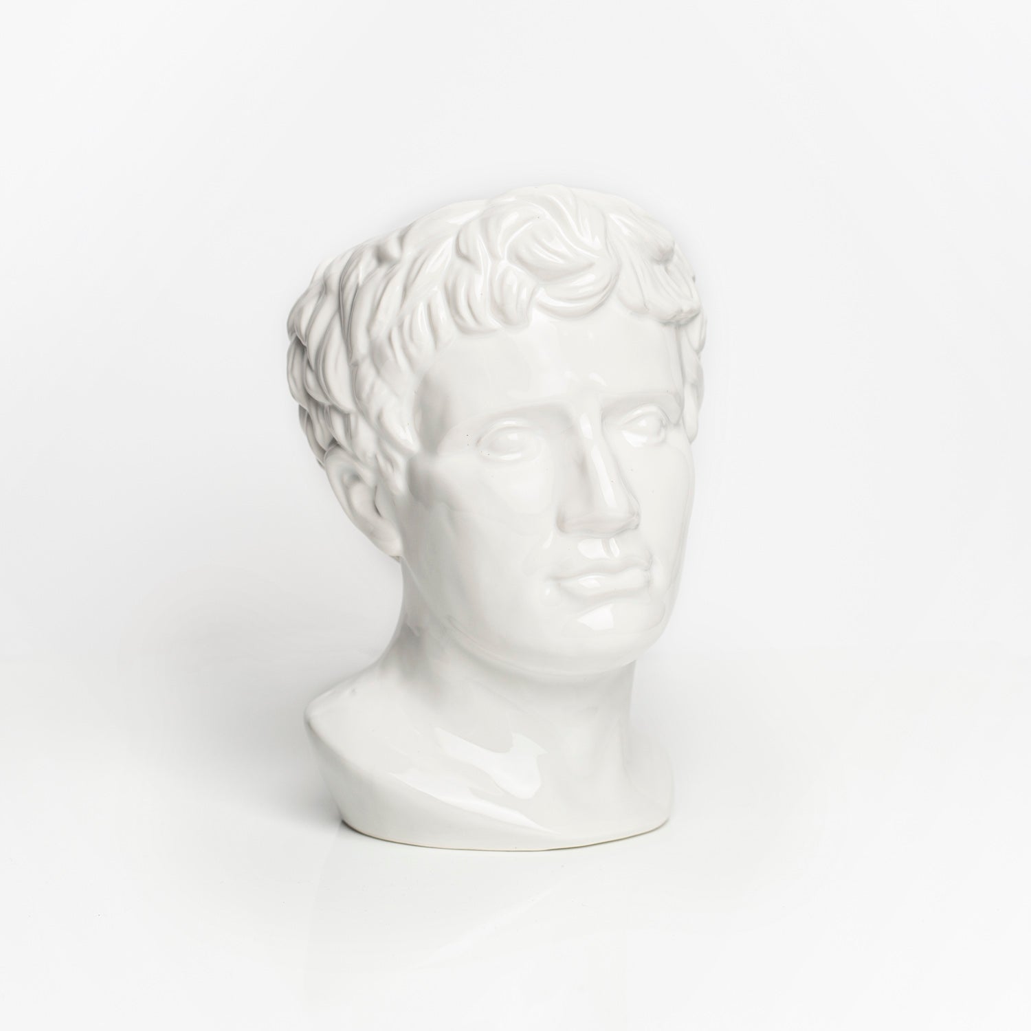 Ceramic Greek Apollo Head