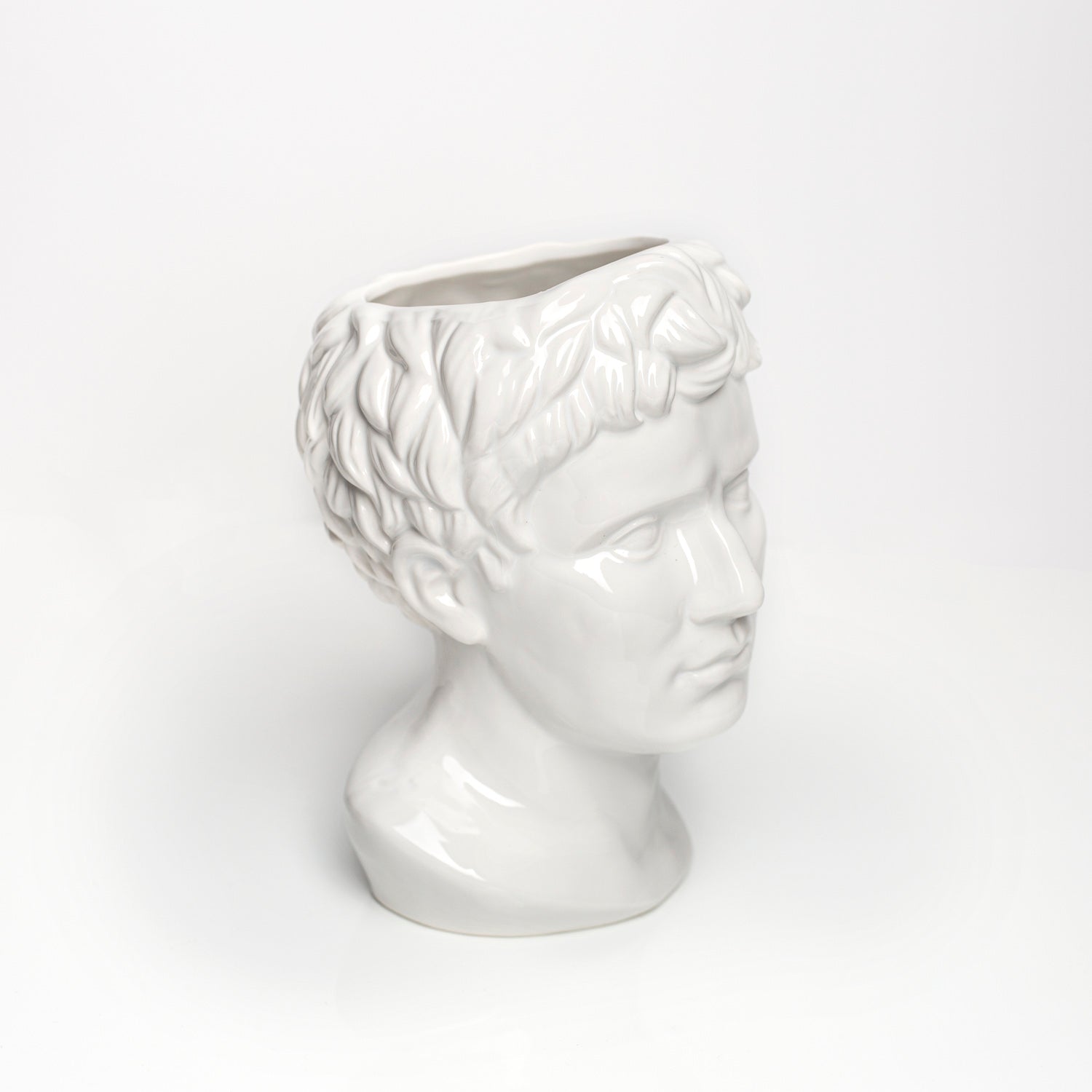 Ceramic Greek Apollo Head